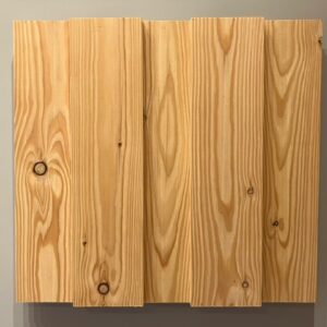 Board on Board Scottish Larch Cladding
